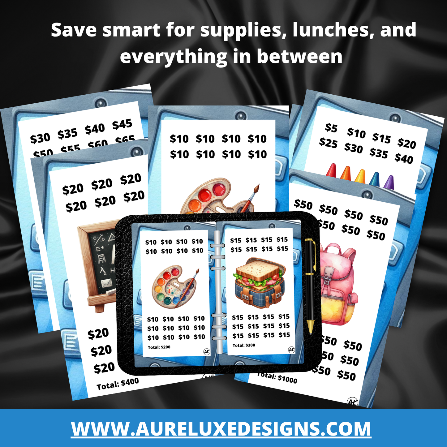 School Supplies Savings Challenge Collection