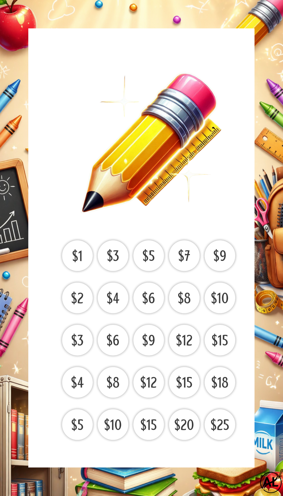 Back to School Challenge Set