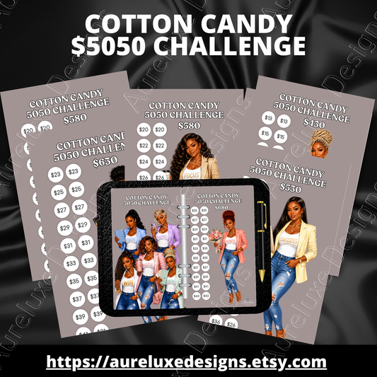 Secure the Bag Cotton Candy $5050 Collection