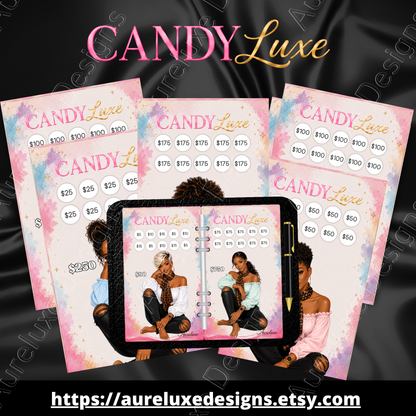 Cotton Candy Luxe Inserts and Envelope Collection