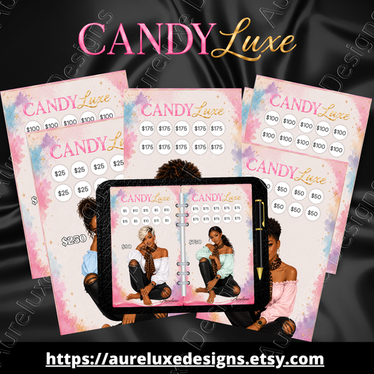 Cotton Candy Luxe Inserts and Envelope Collection
