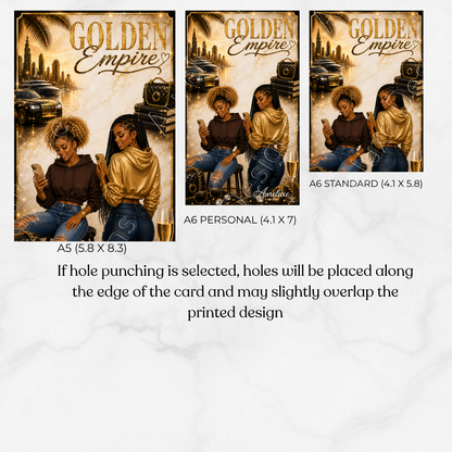 Golden Empire Insert and Envelope Collection