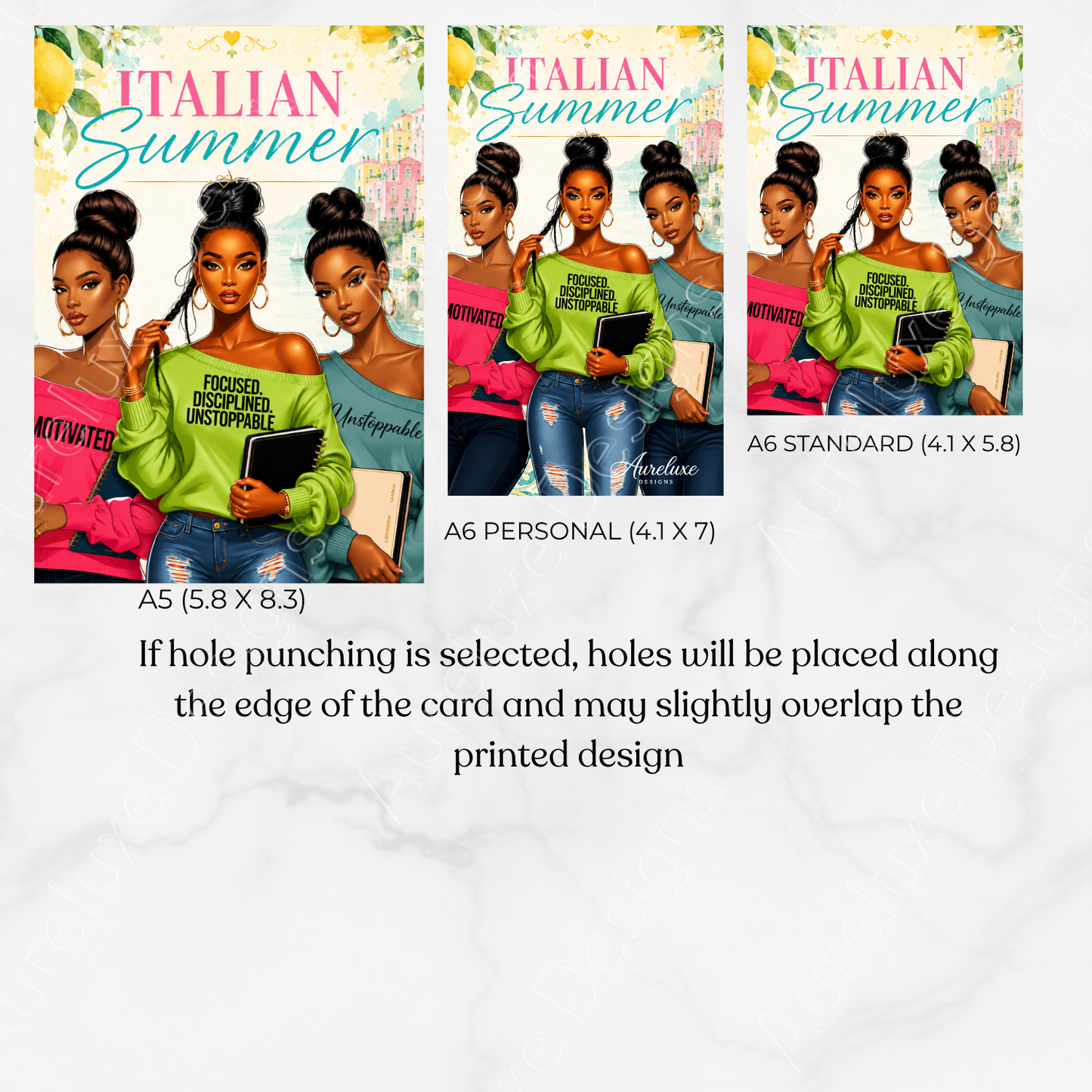 Italian Summer Insert and Envelope Collection