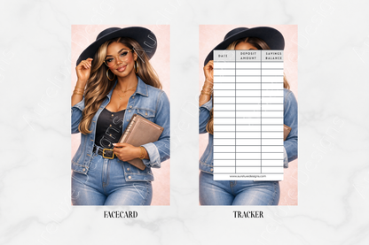 6 pc Curves & Coins™ Cash Stuffing Envelope Set