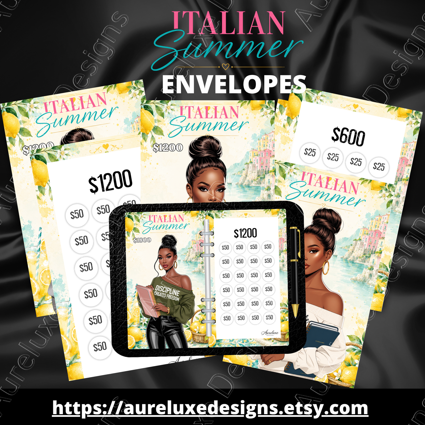 Italian Summer Insert and Envelope Collection