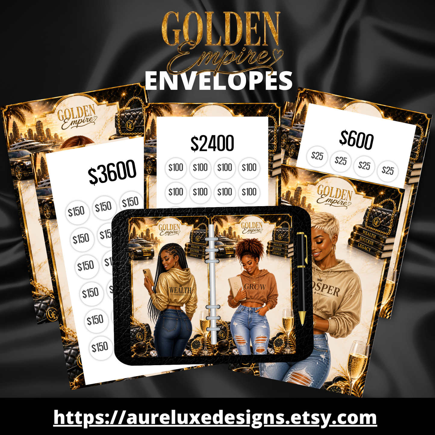Golden Empire Insert and Envelope Collection