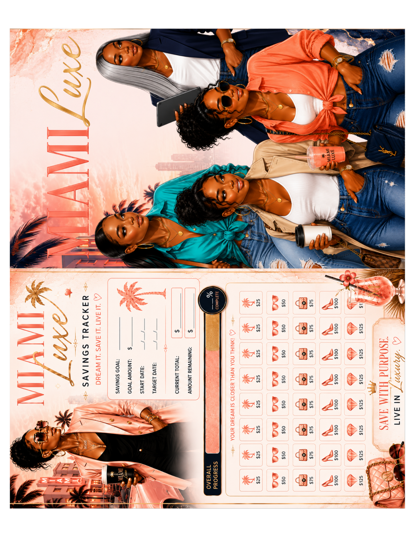 Miami Luxe Inserts and Envelope Collection