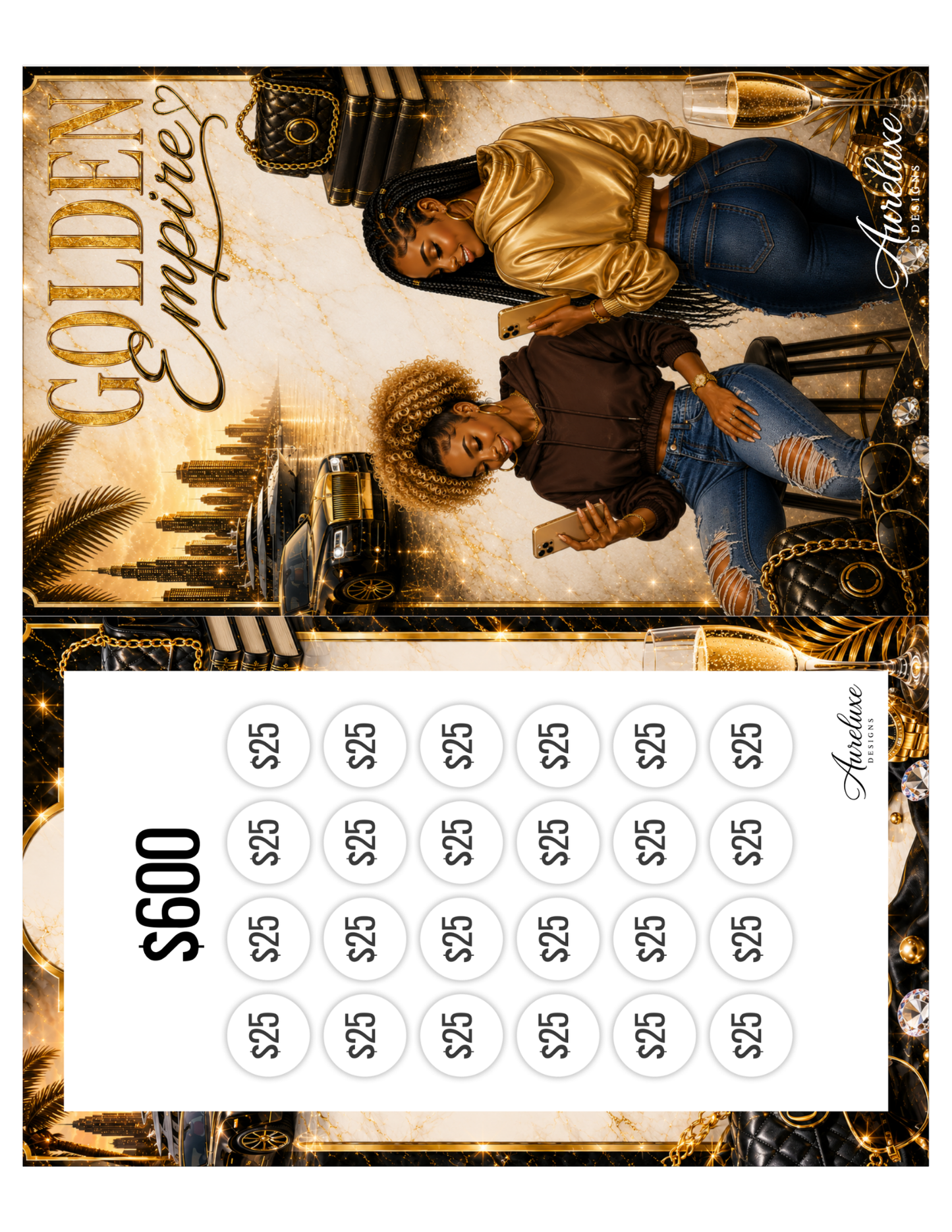 Golden Empire Insert and Envelope Collection
