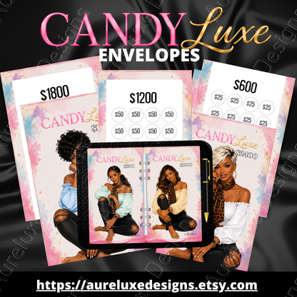 Cotton Candy Luxe Inserts and Envelope Collection