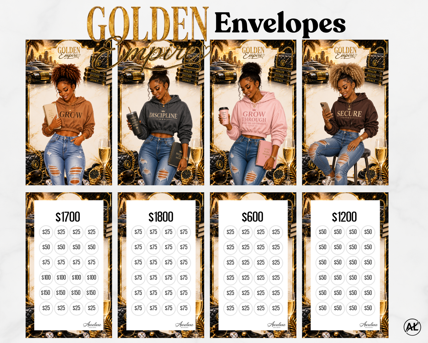 Golden Empire Insert and Envelope Collection