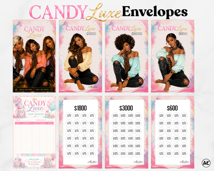 Cotton Candy Luxe Inserts and Envelope Collection