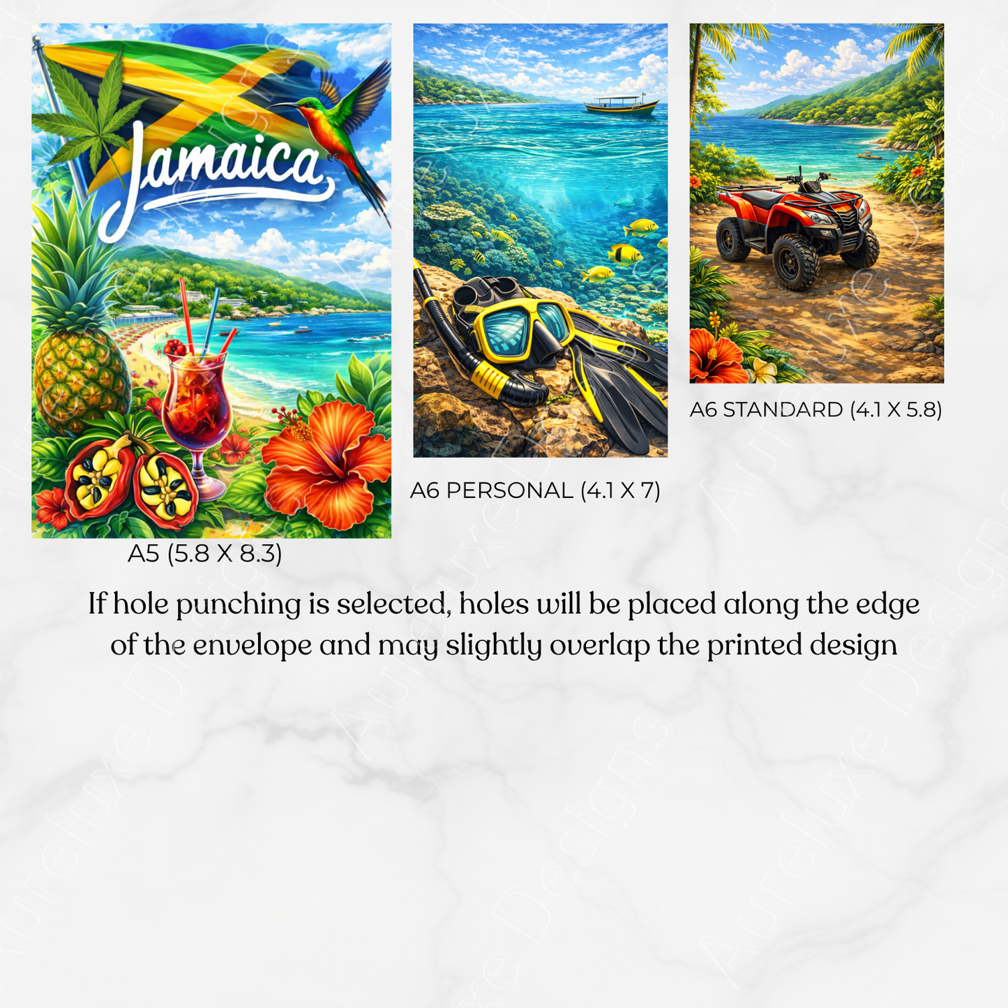 Jamaica Insert and Envelope Collection