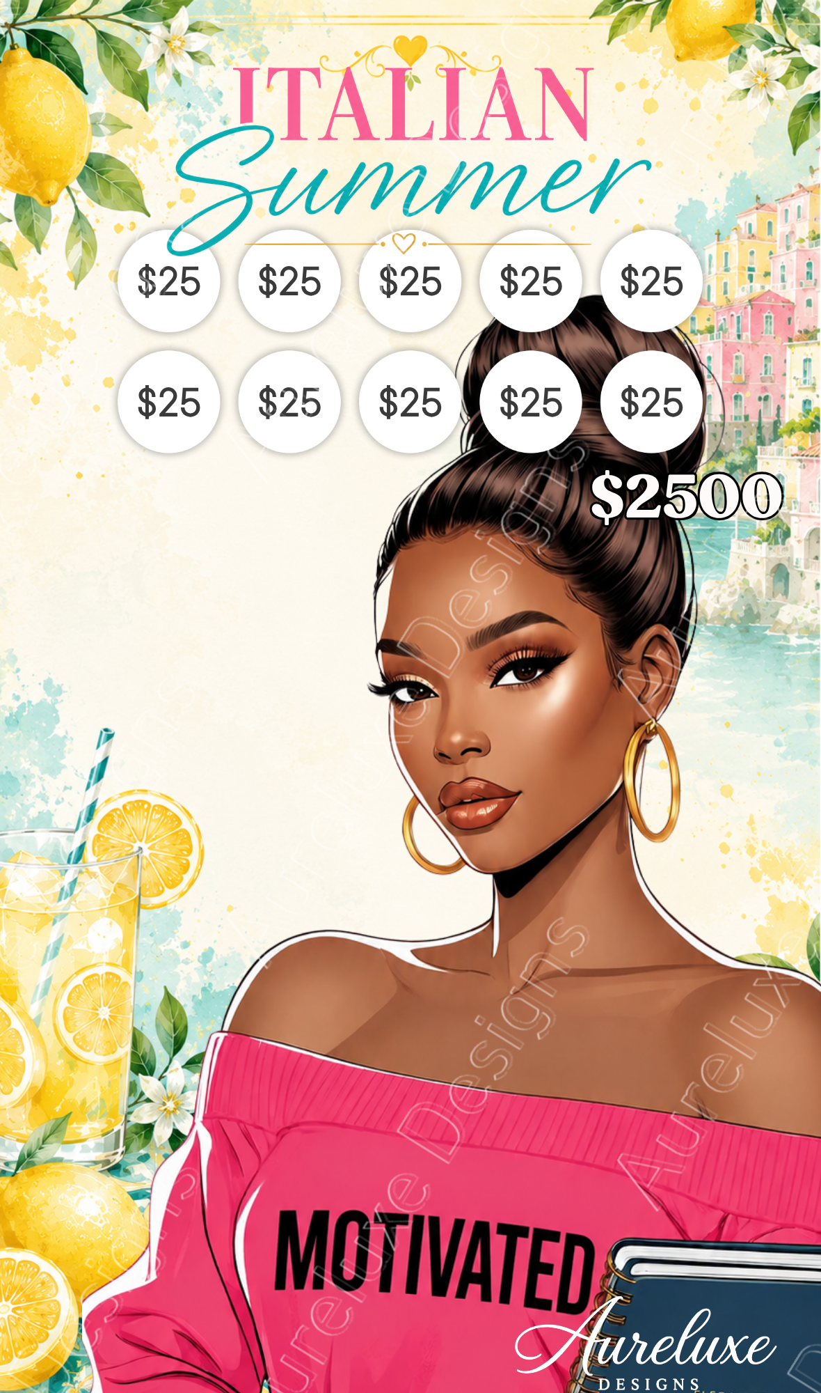 Italian Summer Insert and Envelope Collection
