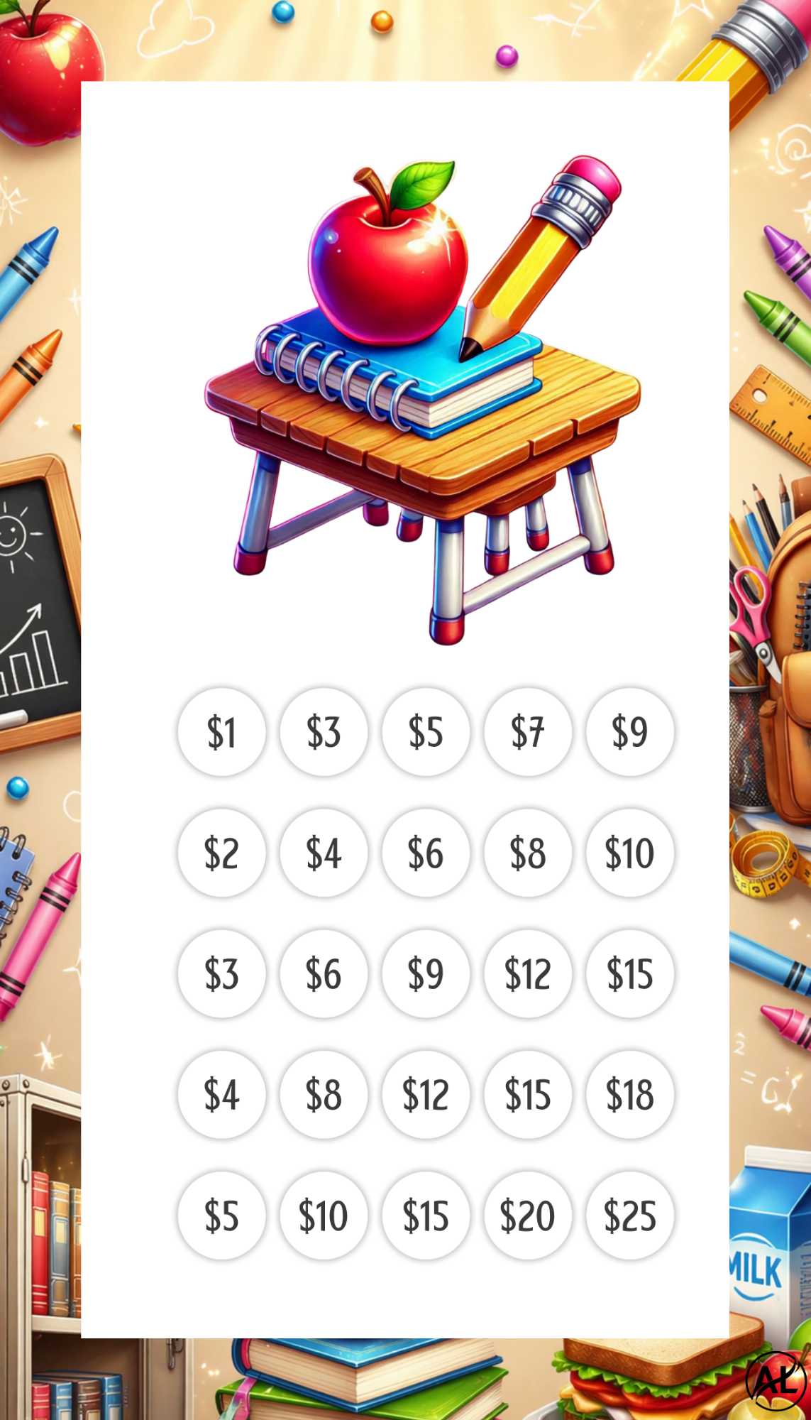 Back to School Challenge Set