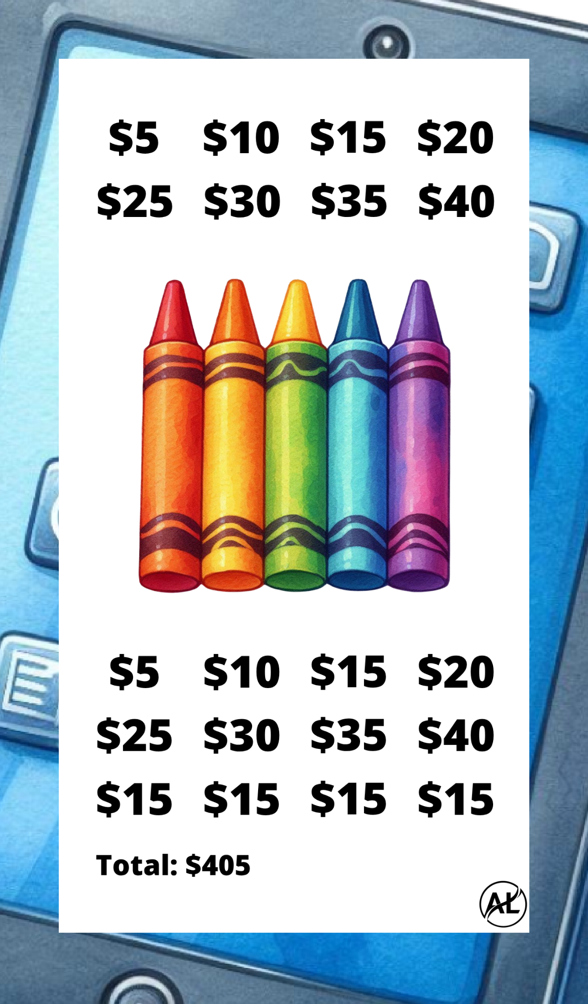 School Supplies Savings Challenge Collection