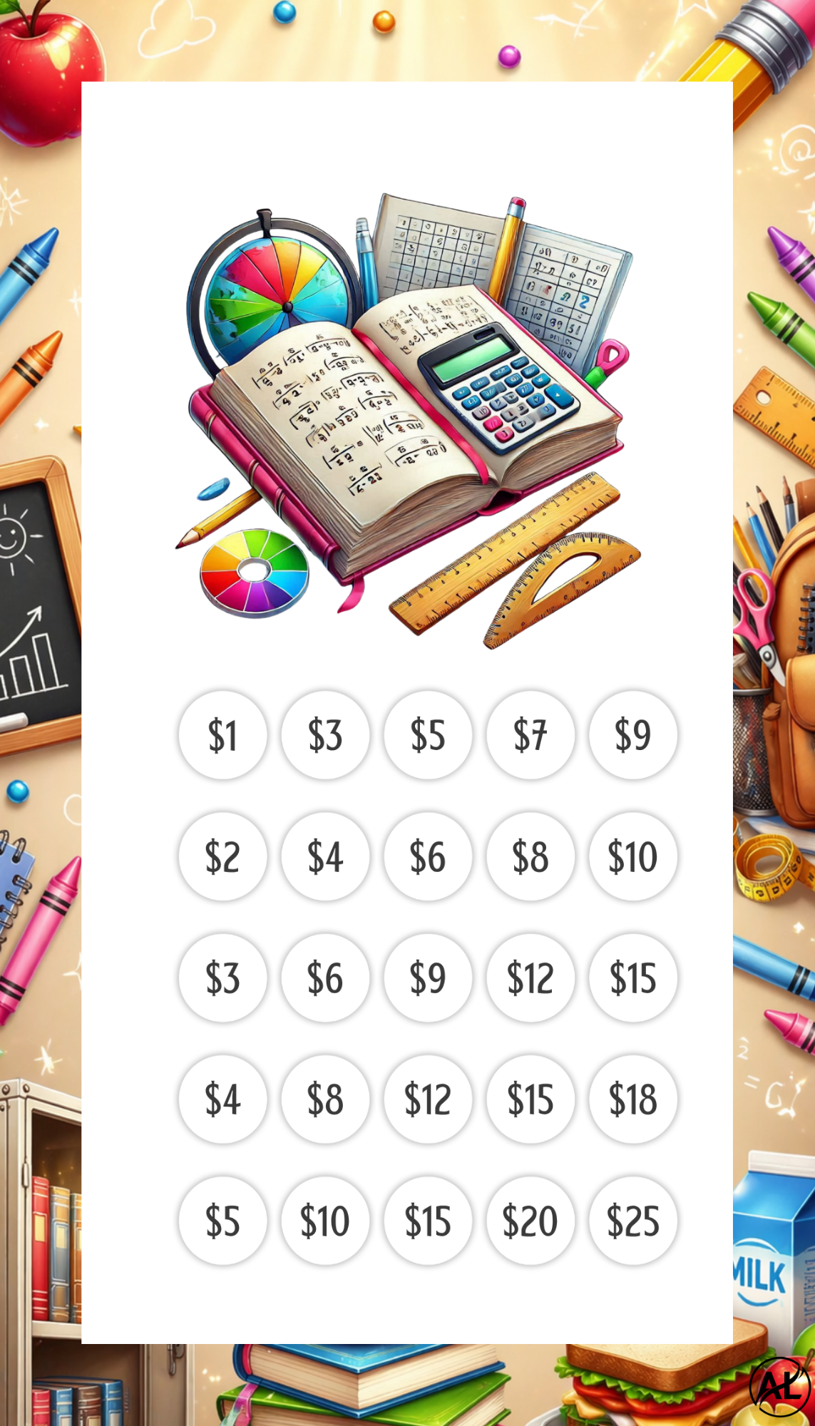 Back to School Challenge Set
