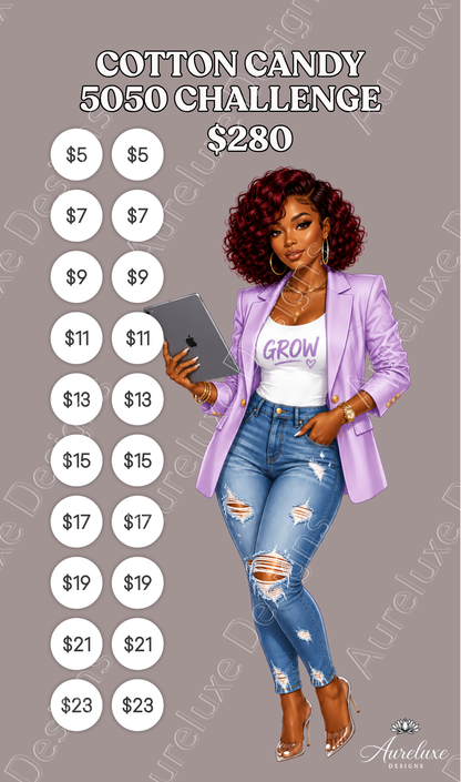 Secure the Bag Cotton Candy $5050 Collection