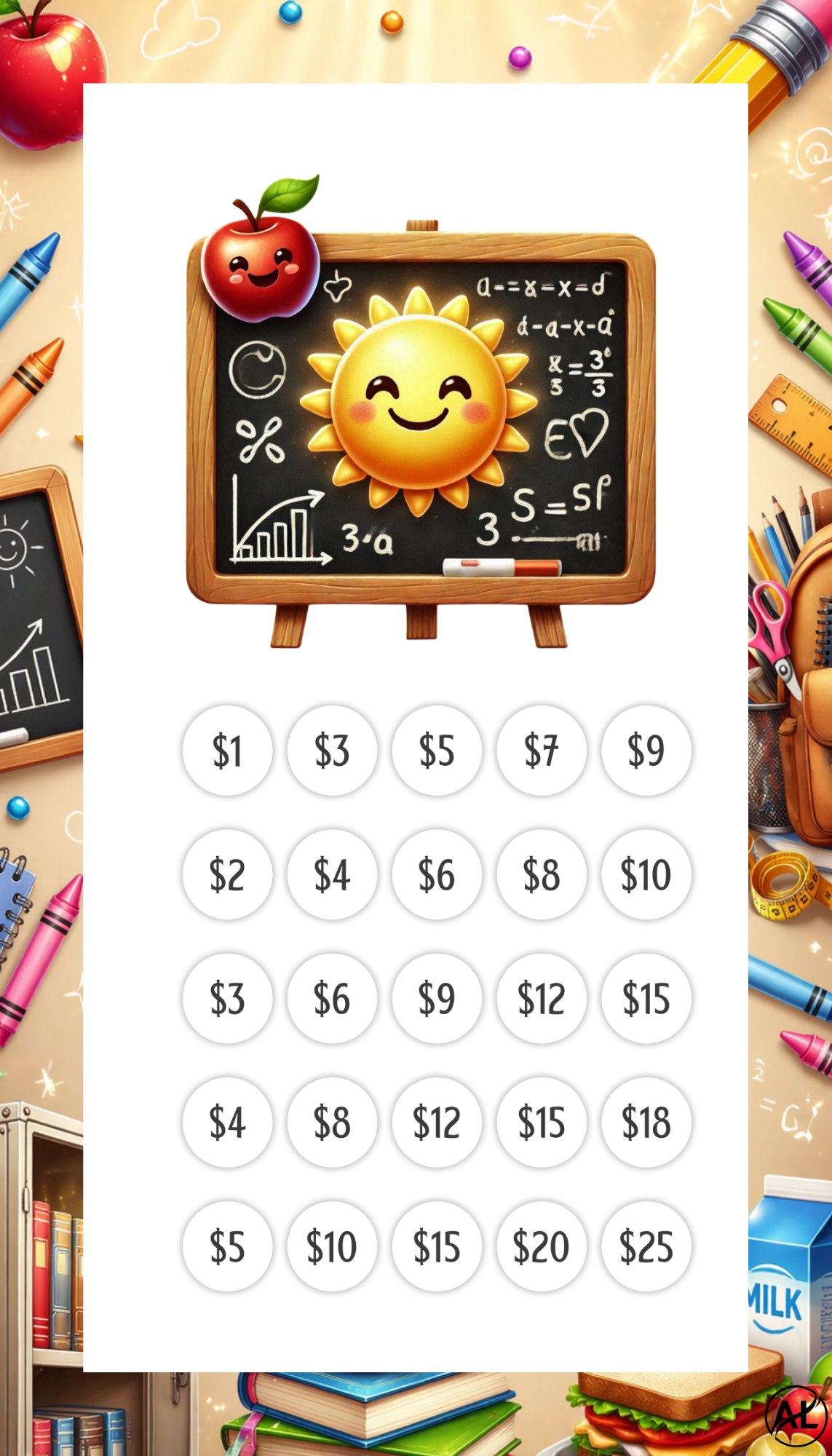 Back to School Challenge Set