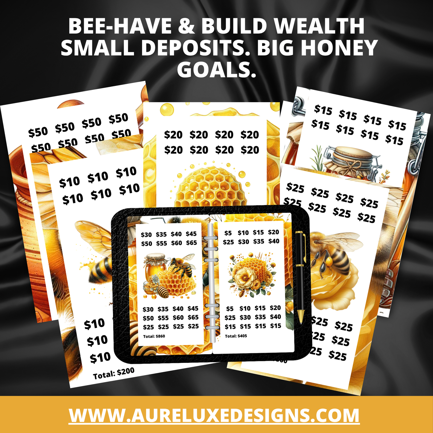 Honey Bee Savings Challenge Bundle