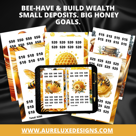 Honey Bee Savings Challenge Bundle