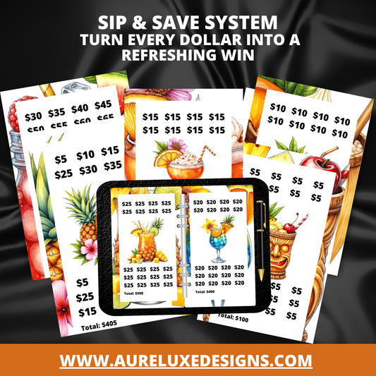 Summer Drinks Savings Challenge Bundle