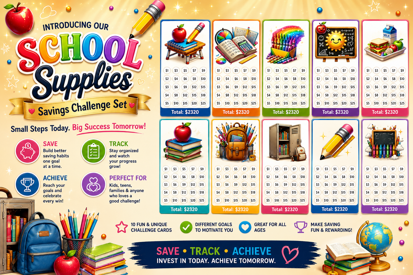Back to School Challenge Set