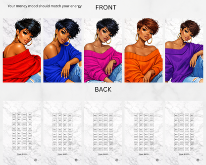 Color Me Confident Cash Envelopes