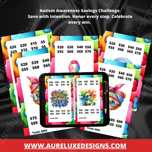 Autism Awareness Savings Challenge