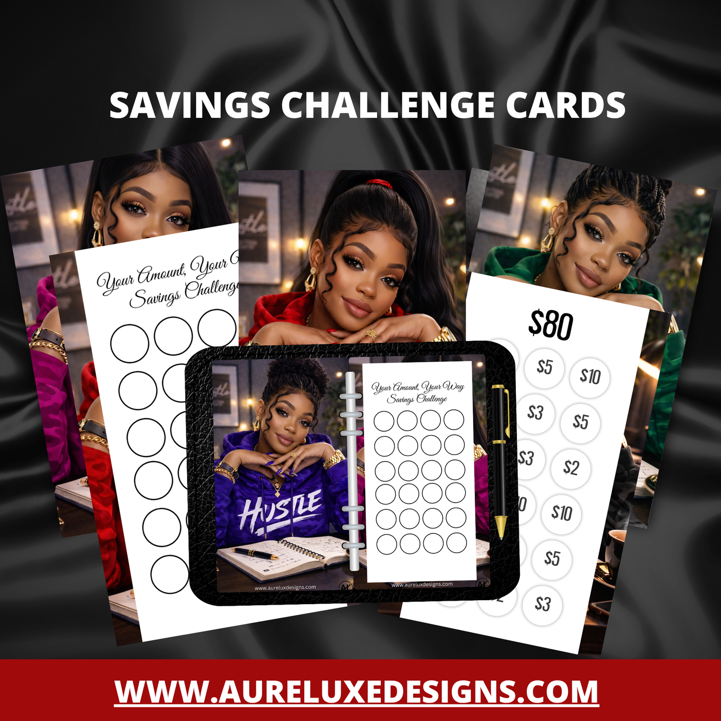 Auréluxe Hustle Your Way Savings Challenge