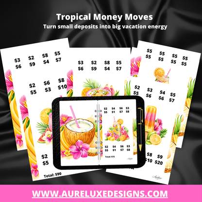 Tropical Money Moves Savings Challenge